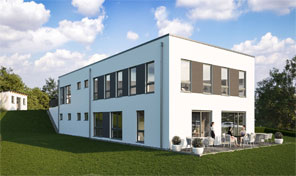 Neubau Verwaltungsgebäude in Kaisersesch von Zenz Massivhaus